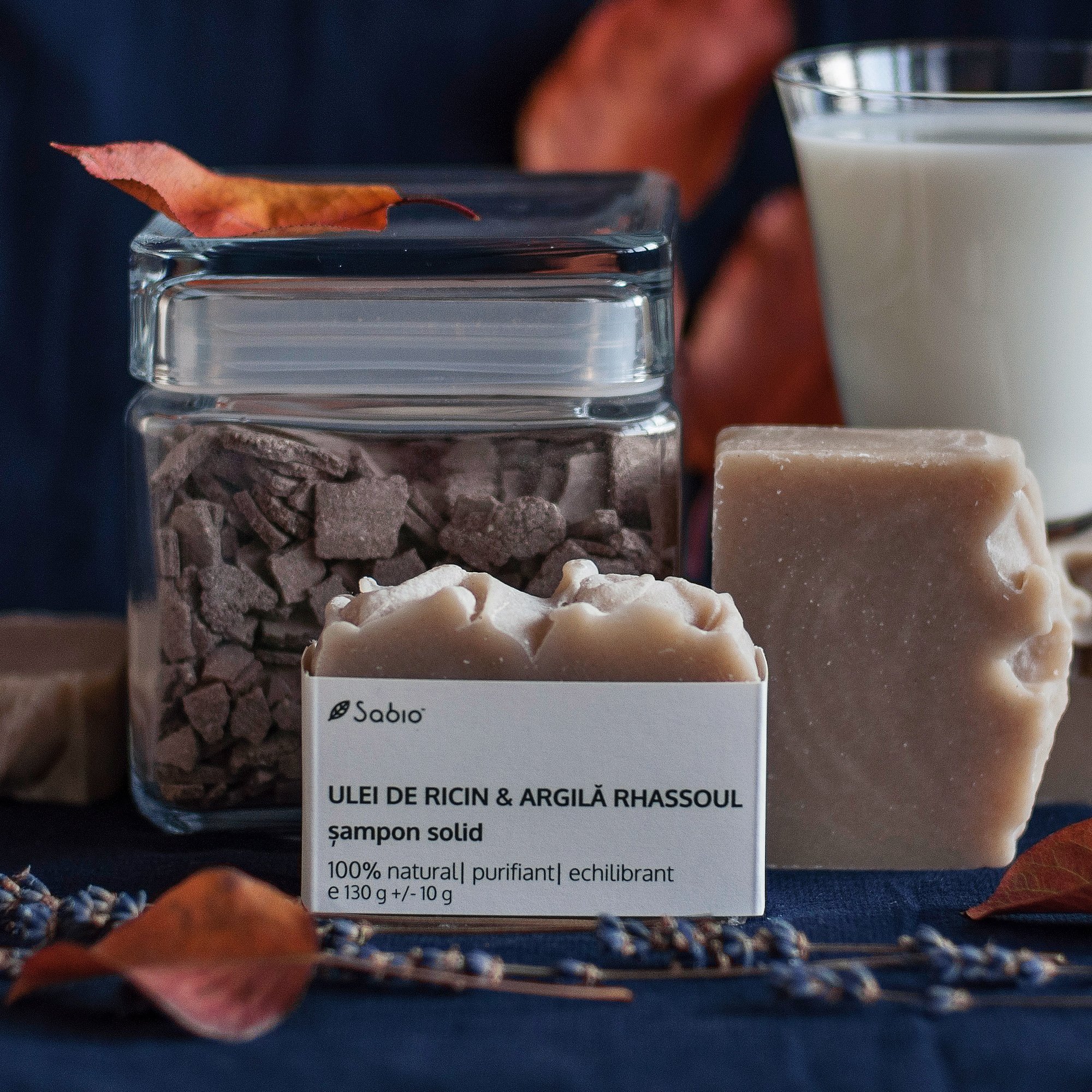 Solid shampoo - Castor & Rhassoul Clay