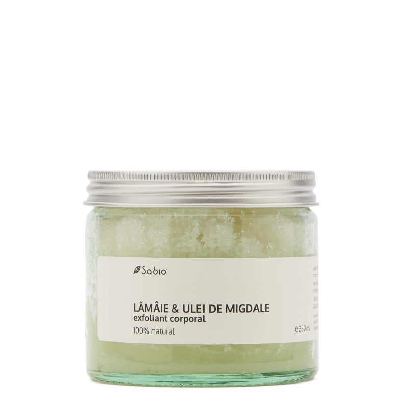 Exfoliant corporal - Lămâie & Ulei de migdale