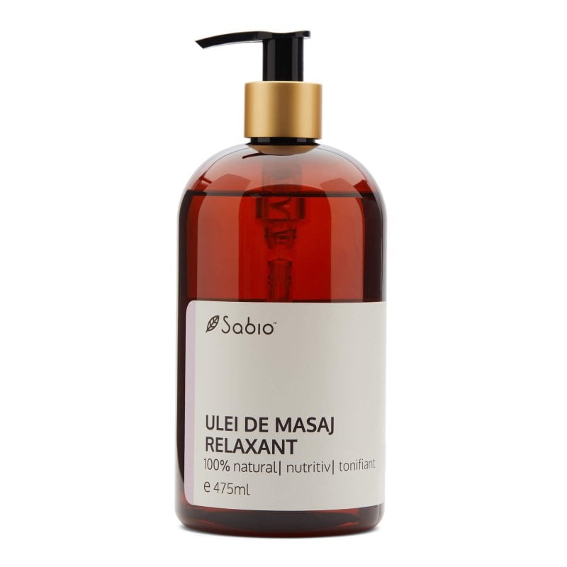 Relaxing massage oil