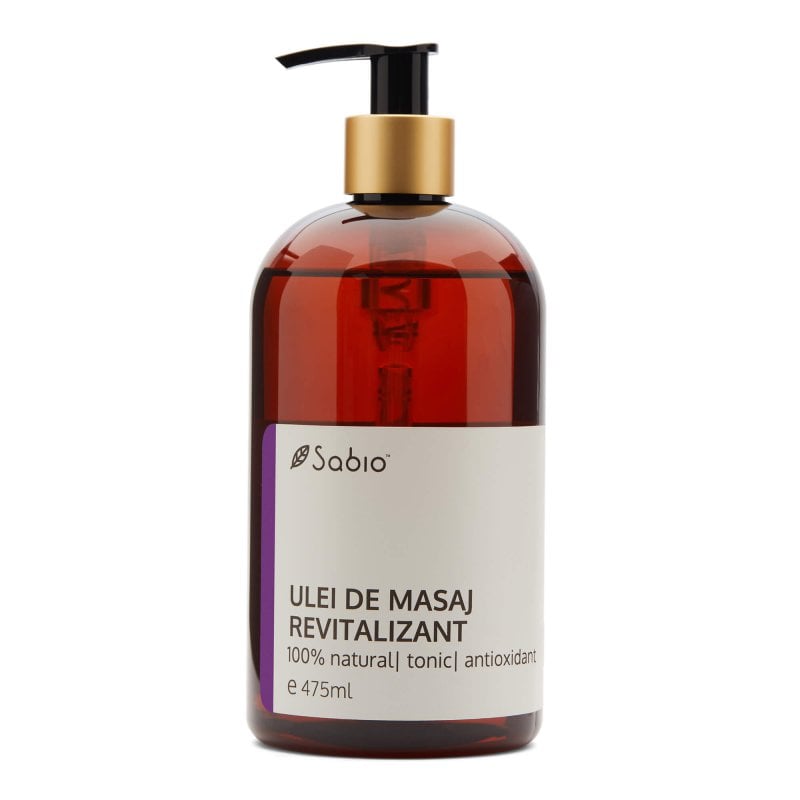 Revitalizing massage oil