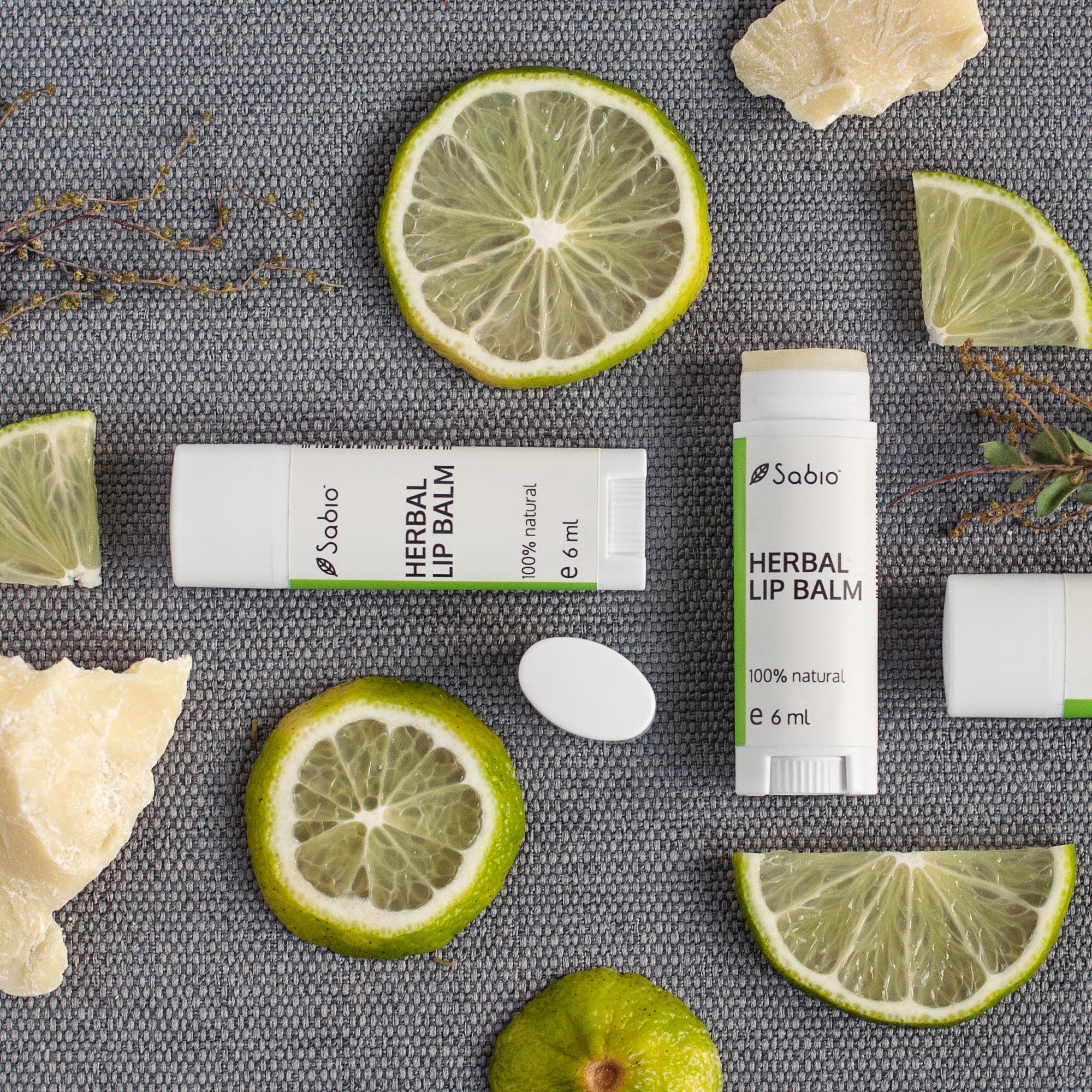 Herbal lip balm