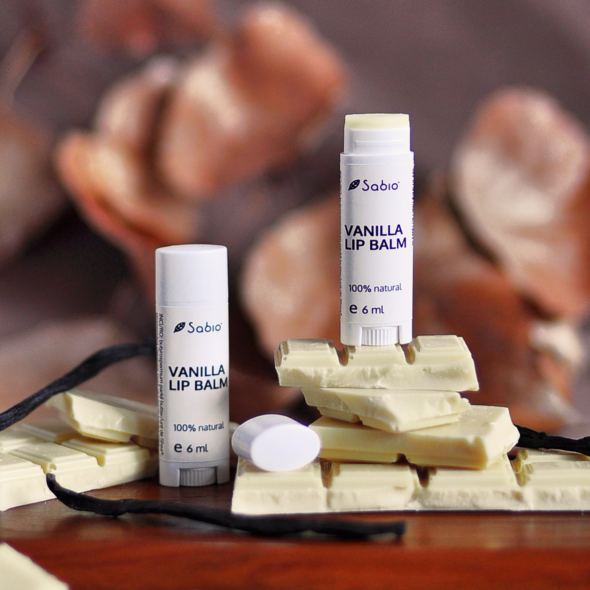 Vanilla lip balm