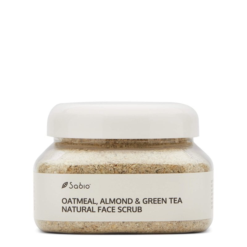 Exfoliant facial - Oatmeal, Almond & Green Tea
