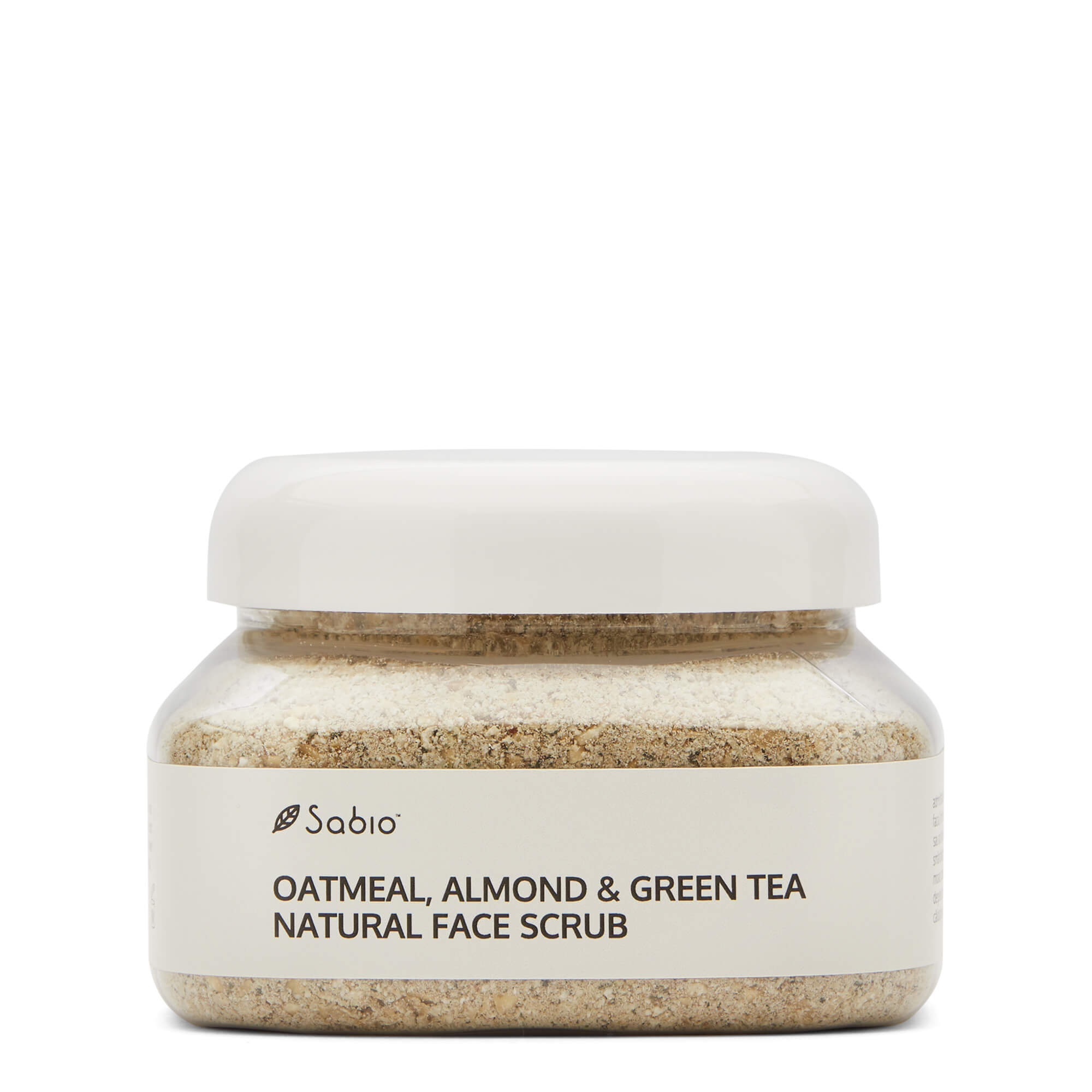 Facial exfoliant - Oatmeal, Almond & Green Tea