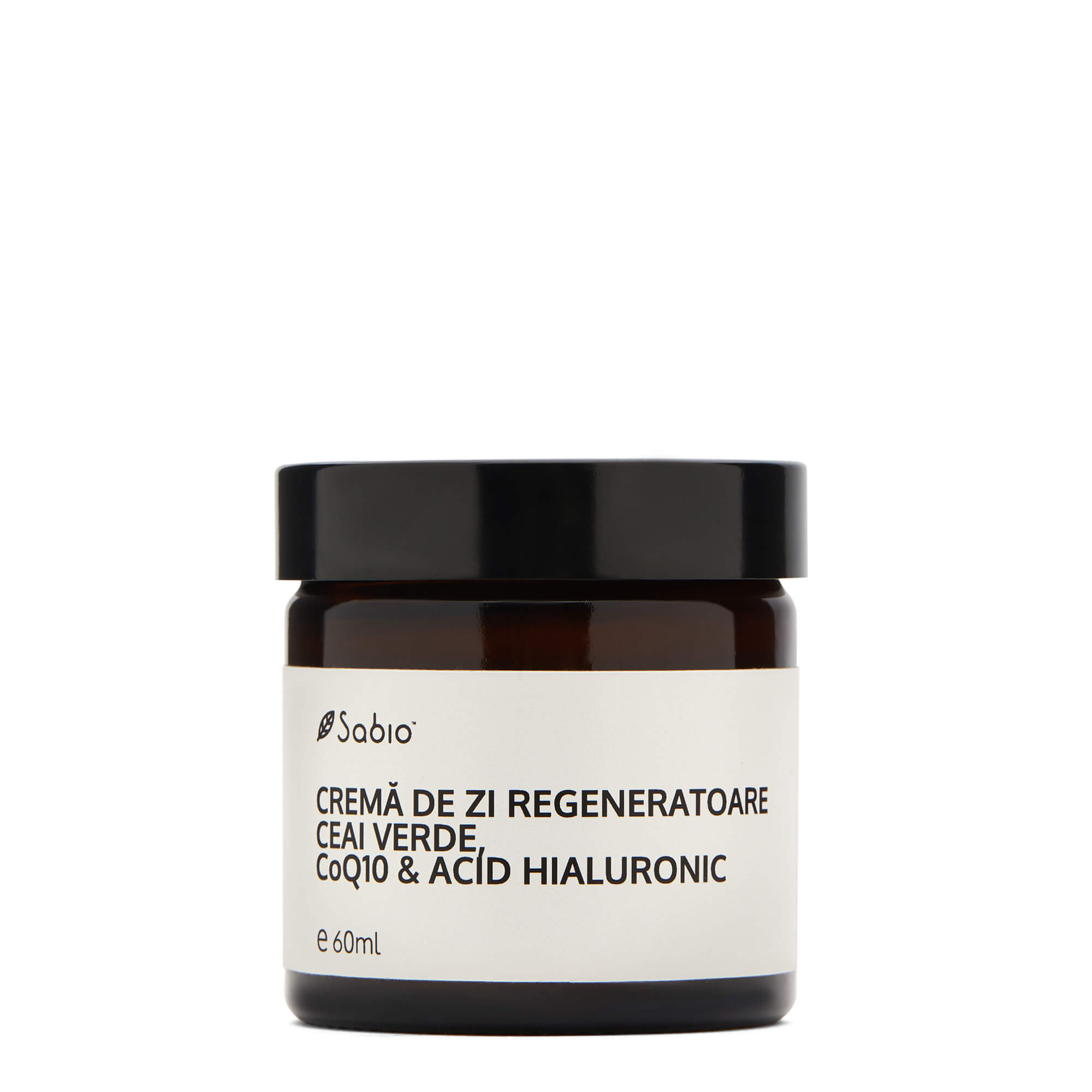 Regenerating day cream - Green tea, CoQ10 & hyaluronic acid