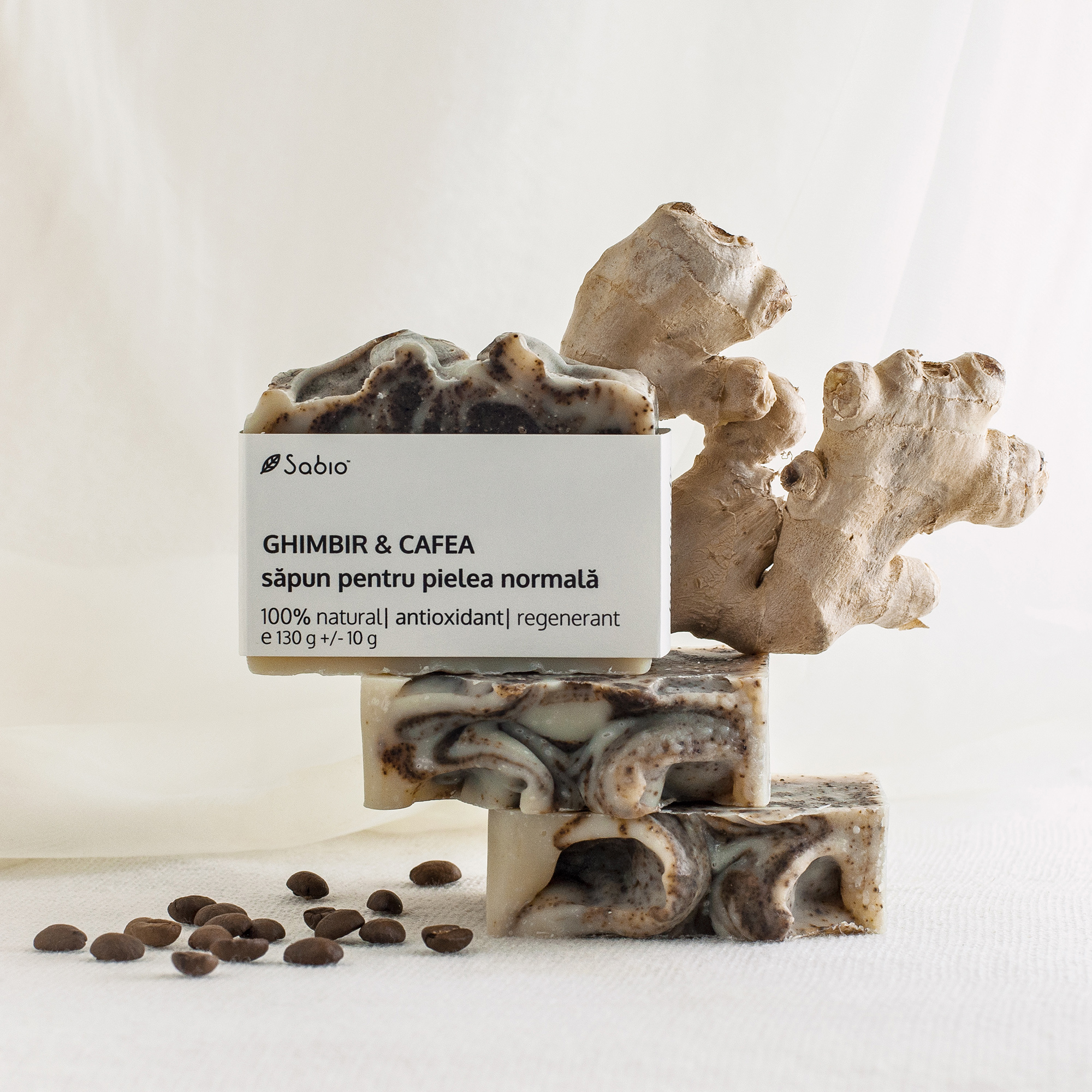 Solid soap - Ginger & Coffee