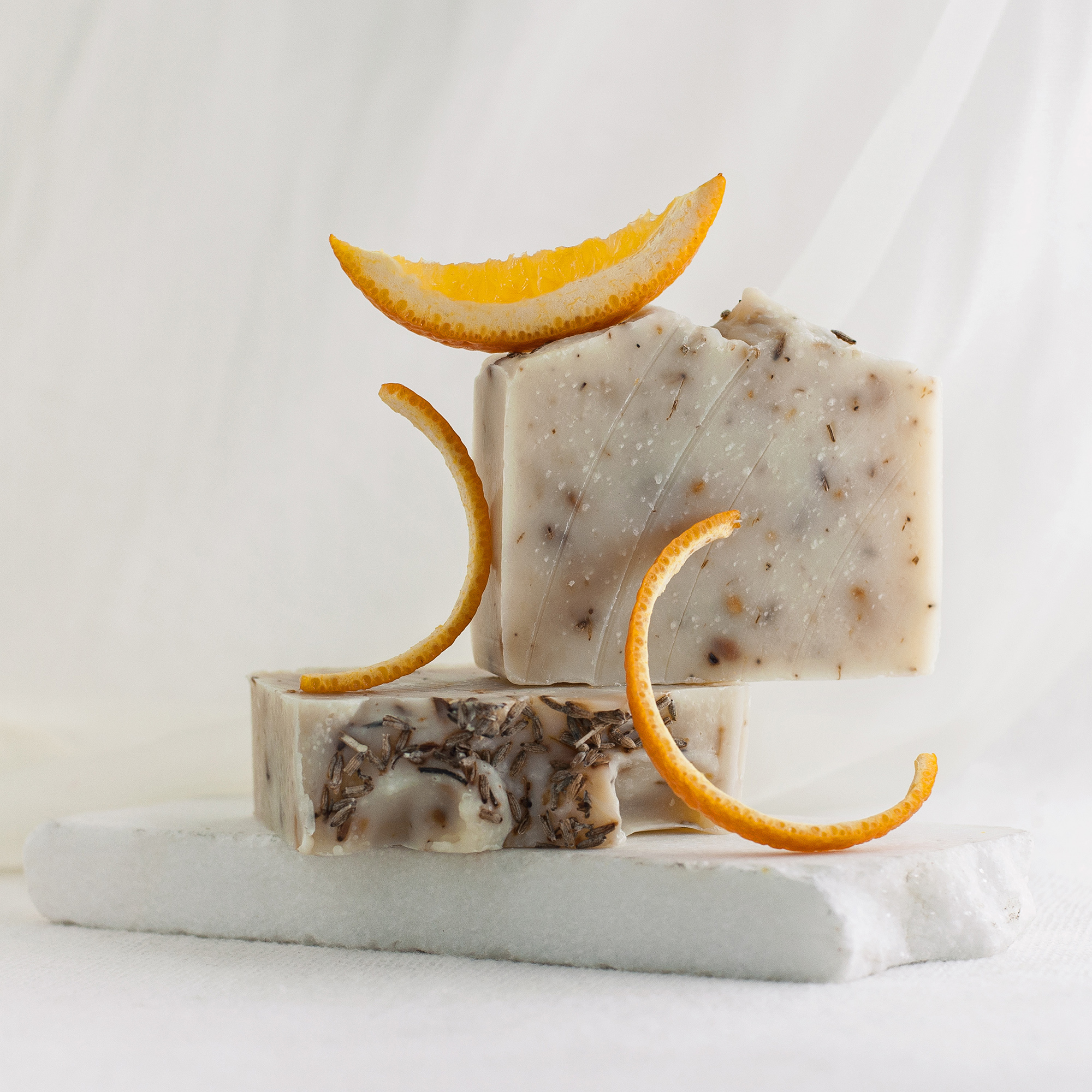 Solid soap - Orange, Lavender & Argan