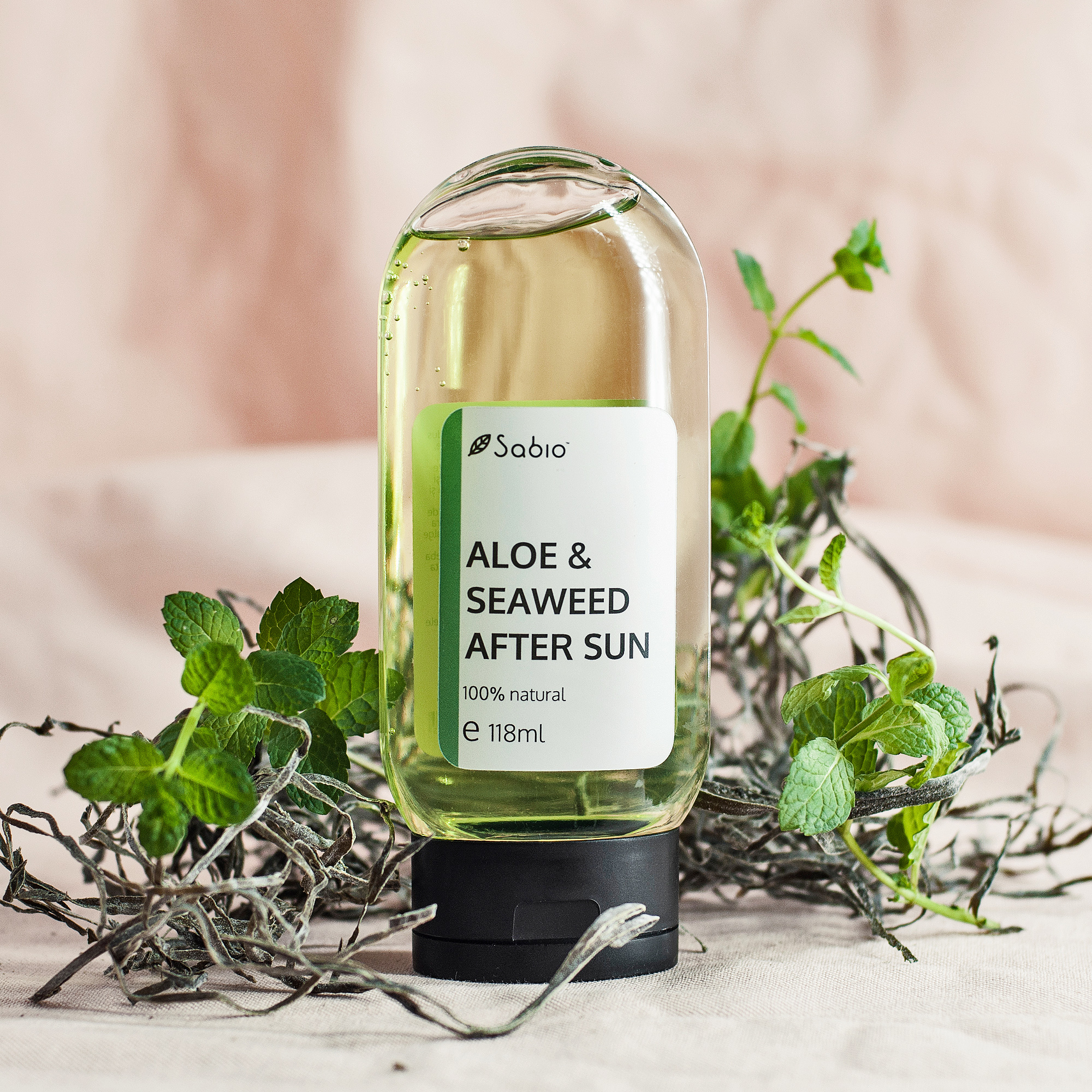 Cooling after-sun gel - Aloe Vera & Marine Algae