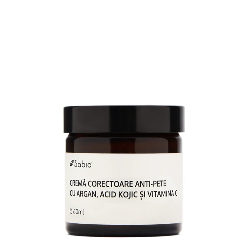 Corrective anti-spot cream with argan, kojic acid, and Vitamin C