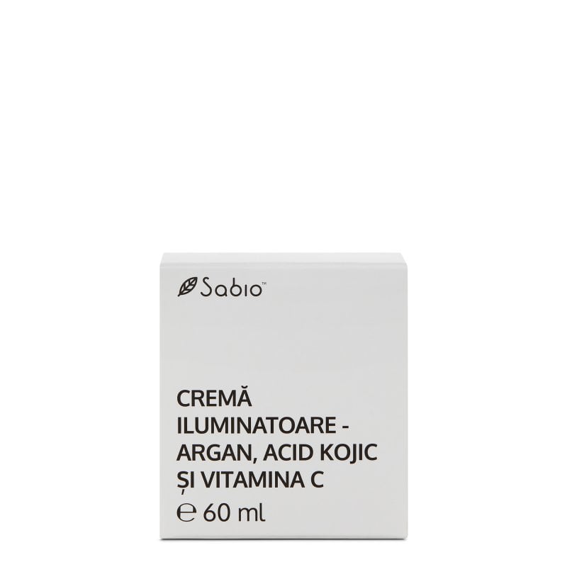 Cremă iluminatoare - Argan, Acid Kojic și Vitamina C