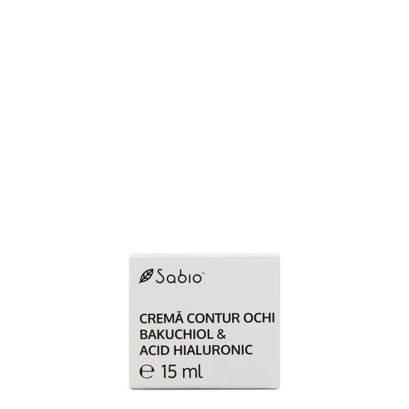 Cremă Contur Ochi - Bakuchiol & Acid Hialuronic
